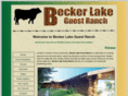 beckerlakeguestranch.com