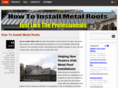 howtoinstallmetalroofs.com