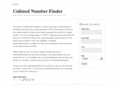 unlistednumberfinder.com