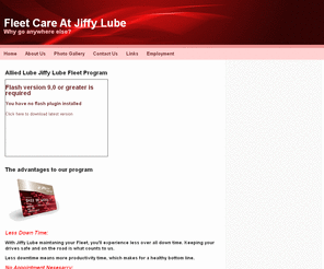 alliedjiffylube.com: Home - Fleet Care At Jiffy Lube
The Advantages are Measured in Miles.