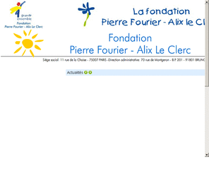 fondation-pfalc.org: Fondation Pierre Fourier - Alix le Clerc R.U.P.
Fondation reconnue d'utilit publique de la Congrgation Notre-Dame des Chanoinesses de Saint-Augustin