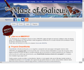 mazeofgalious.com: The Maze of Galious
Your Fantasy World of MMORPG