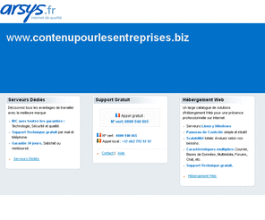 contenupourlesentreprises.biz: contenupourlesentreprises.biz
contenupourlesentreprises.biz,$COMMENT