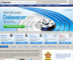 defrag.co.uk: Defrag Software - Defragmentation & Data Recovery Solutions | Diskeeper
Visit Diskeeper to learn how to prevent fragmentation, defrag existing fragmentation and optimize virtual platforms. Diskeeper defragmentation software and data recovery solutions help your systems achieve new levels of speed.