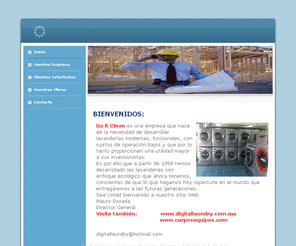 doitclean.com: Home Page
Lavanderías Ecológicas con altos niveles de rentabilidad