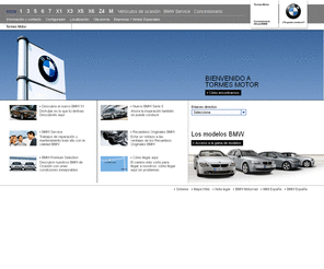 tormesmotor.com: Tormes Motor Concesionario Oficial BMW  - Concesionario Oficial
En Tormes Motor <br /> <br /> <br /> <br /> <br /> <br /> <br /> Concesionario <br /> Oficial BMW puedes encontrar información sobre los modelos BMW, los catálogos actuales y folletos sobre muchos otros temas de la marca BMW. También encontrarás de manera rápida y sencilla una cita para una prueba de conducción o un servicio para tu coche.