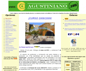 cagustiniano.com: Colegio Agustiniano, centro concertado y privado de calidad,
Madrid, Agustinos Recoletos, EFQM
Páginas Web del Colegio Agustiniano de Madrid