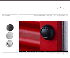 sporedoorbells.com: Home - Spore Doorbells
Spore designs and manufactures high-end modern doorbells for residential and hosipality environments.