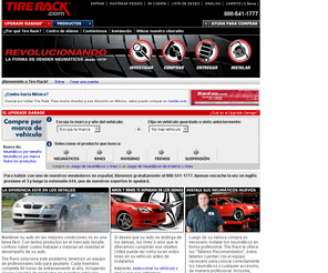 tire-rackenespanol.com: Tire Rack - Expertos en neumáticos, llantas, gomas y rines de rendimiento
¡TireRackespañol.com es el sitio para encontrar los neumáticos, llantas  y rines que esta buscando! Tenemos uno de los inventarios más grandes ofrecidos en línea. Además, encontrará resultados de pruebas, opiniones y encuestas de clientes.