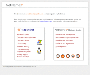 blameitongordon.com: The domain DOMAIN is registered by NetNames
