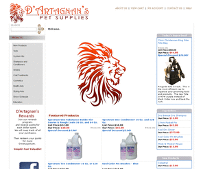 dartspet.com: Chris Christensen, Thick N Thicker, White On White
D'Artagnan's Pet Supplies - Professional Coat Care Products.  Setting the standard in coat care products for pet and show dogs and cats.  We carry Chris Christensen's full line of products, shampoos, conditioners, dryers, shears, texturizers, thinning shears, stripping tools, chalks, color shampoos and more.