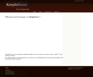 kaempferherzen.net: Kämpferherzen
Information architecture, Web Design, Web Standards.
