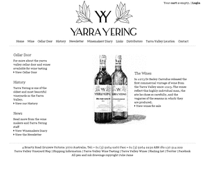 yarrayering.com: Yarra Valley Winery | Yarra Yering | Yarra Valley
Artisan produced Australian wines of the Yarra Valley. Yarra Yering maintains a proud heritage established by an extraordinary man.