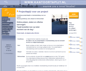 kantoortapijt.nl: Projecttapijt en vloerbedekking voor uw project
Goedkoop projecttapijt en vloerbedekking voor uw project, de beste kwaliteit