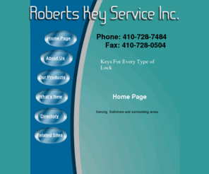 robertskey.com: Roberts Key Service
Roberts Key Service, Full service Locksmith. 