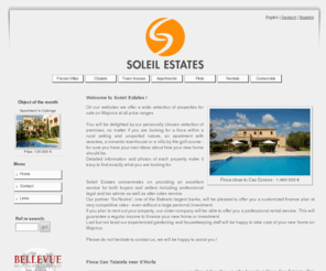 soleil2001.com: Fincas Mallorca, Immobilien auf Mallorca, Finca Mallorca, Mallorca Chalet, Appartements Mallorca, Mallorca Grundstück
Immobilien auf Mallorca, Fincas Mallorca, Villas Mallorca, Mallorca Chalets, Appartements Mallorca, Mallorca Grundstücke, Mallorca Stadthäuser