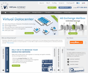 vi.net: Cloud Hosting, Cloud Computing, Managed Hosting and Dedicated Servers
Cloud hosting, cloud computing, managed server hosting and dedicated server hosting solutions from VI.NET.