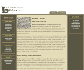 berbercarpetbible.com: Berber Carpet | The Facts and Unbiased Opinion
Berber carpet is a very popular choice in today's homes.  Much of this is for good reason.  Some isn't.  The Berber carpet bible explains everything you need to know.