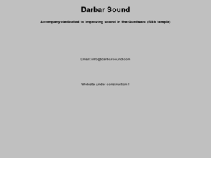 gurdwarasound.com: Darbar Sound :: Professional sound systems consultant
Sound system consultant and installer