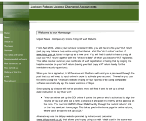 jrl.org.uk: Jackson Robson Licence Chartered Accountants
Accountant Consultant Business Driffield Bridlington East Yorkshire Taxation Money Quickbooks Sage North Yorkshire Hull East Yorkshire Tas Mind Your Own Business Farming Money Invest Independent Financial Advisor 