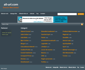 all-url.com: Director Web | Adauga Site | Link Submit | Add Url
Director Web gratuit. Adauga site link pentru o buna promovare web.