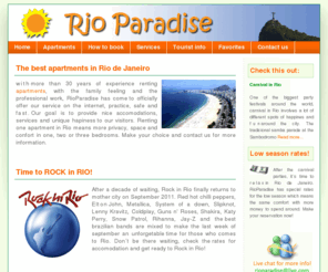 rioparadise.com: RioParadise.com - Best Choice
Free 2-Column CSS Web Design Template