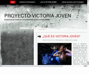 victoriajoven.es: Victoria Joven Melilla
Proyecto Melilla Victoria Joven Asociacin AMEU
