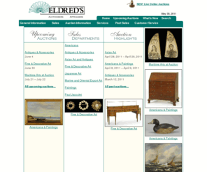 eldreds.com: Eldred's Auction Gallery - East Dennis, MA
