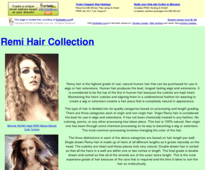 remihairsale.com: Welcome to Remi Hair Collection
Everything you want to know about hair extensions 
and wigs from Bohyme.