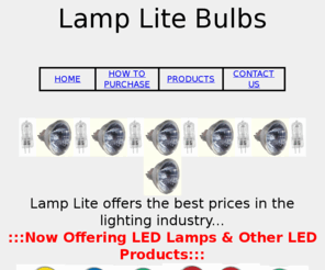 lamplitebulbs.com: Lamp Lite Bulbs LED-MSD-MSR-HMI-HTI-HALOGEN
halogen msd hmi hti led lamps for dj products