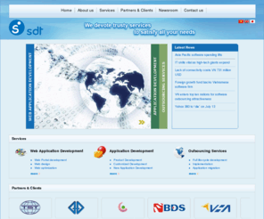 sdt.vn: SDT Software • The Leading Web Application Development Company in Vietnam
SDT Software - Web Development, Appilcation Development, Outsourcing Services, Outsourcing to Vietnam, SEO, Web design