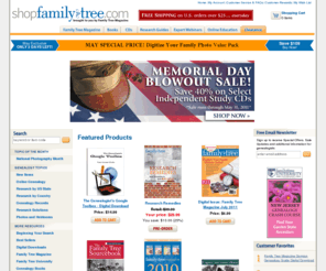 shopfamilytree.com: Genealogy Books, Family Tree Books, Ancestry Books - ShopFamilyTree.com
Deep discounts on books, magazines, and research guides for genealogists