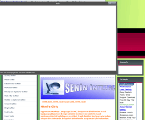 htmlkodgezegeni.tr.gg: BEDAVASİTEM | TR.GG SİTELERİ | CSS TASARIMI | HTMLKOD | SİTENE EKLE | KOD DÜNYASI | JAVA                                - Ana Sayfa
