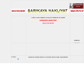 sarikayanakliyat.com: . : :   : : .
7 Gün 24 Saat Kesintisiz Hizmetin Tek Adresi SARIKAYA NAKLİYAT