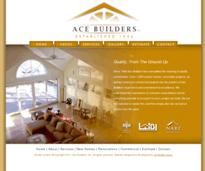 aceblds.com: Ace Builders Home Improvements
Ace Builders provides quality service and a commitment to excellence in all aspects of residential, commercial and renovation construction.