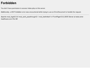 amw-healthcare.com: 403 Forbidden
