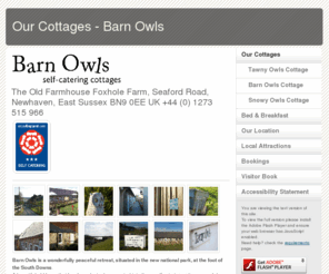 barn-owls.co.uk: Our Cottages - Barn Owls
Barn Owls ,self catering apartments east sussex, south east, UK.