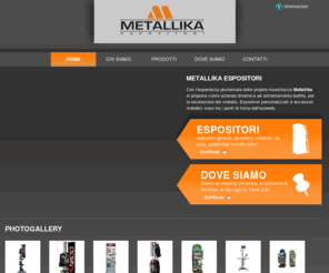 metallikaespositori.com: Metallika espositori Espositori e supporti per il punto vendita - Altavilla Vicentina - Siti Premium
Metallika propone un vasto assortimento di espositori e accessori metallici ad Altavilla Vicentina 