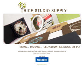 ricephotopackaging.com: Rice Studio Supply - Packaging for Photographers
SPLASH!!!!