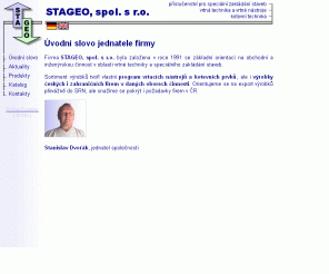 stageo.cz: STAGEO, spol. s r. o.
