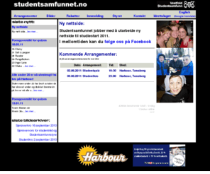 studentsamfunnet.no: Vestfold Studentsamfunn - www.studentsamfunnet.no
Hjemmesider for Vestfold Studentsamfunn og alle organisasjonens undergrupper