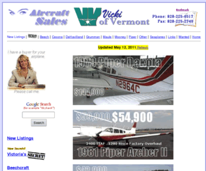 vickivt.com: Airplanes For Sale - Vicki of Vermont Aircraft Sales
