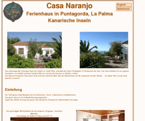 casanaranjo-lapalma.com: Casa Naranjo, Ferienhaus in Puntagorda, La Palma, Kanarische Inseln
Casa Naranjo, Ferienhaus in Puntagorda, La Palma, Kanarische Inseln