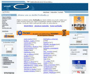 pocitadlo.cz: Poèítadlo.cz - statistiky návtìvnosti stránek
Complete statistics, counter, animated counter