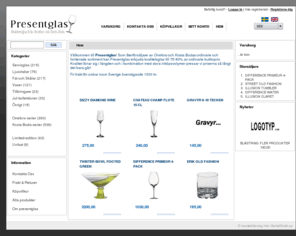 presentglas.se: PresentGlas
Designprodukter på Internet