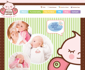 sleepywings.com.au: Sleepy Wings
Sleepy Wings is an infant slumber wear jacket, designed to mimic the swaddling method of wrapping,