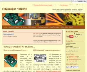 vsagar.com: Softsagar’s Website for Students… « Softsagar Helpline
 Vidyasagar Helpline - Popular electronics website for students, teachers, engineers, academicians and technicians…