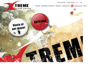 xtremepiercing.com: Xtreme Piercing » Venta On-line Piercing
Xtreme Piercing, Tienda piercings on-line. Venta de Piercing al detally y venta al por mayor. Oferta comprar piercing on-line