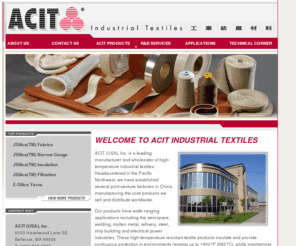 acit-usa.com: ACIT Industrial Textiles
ACIT Industrial Textiles