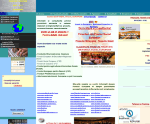 fonduri-structurale.biz: Consultanta Fonduri Structurale - Europene
fonduri,structurale,europene,consultanta, fonduri structurale, fonduri europene,informatii,proiecte,succes,europa,aderare,ghid,finantare, preaderare, phare, sapard,program,operational,instruire,management,cost,eligibil,fond,agricultura,social,european,coeziune,dezvoltare,regionala,rural,rurala,imm, training,turism,Romania,agroturism,reclama,servicii